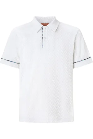 Missoni Polo con motivo a zigzag