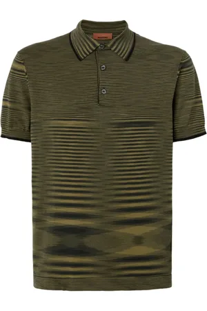 Missoni Polo in cotone con ricamo logo