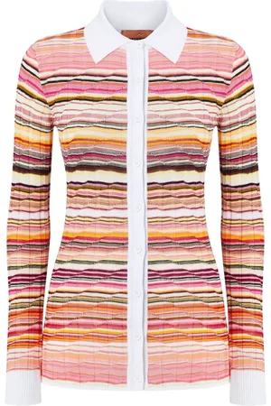 Missoni Camicia in maglia a righe