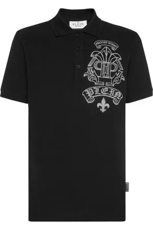 Philipp Plein Polo con strass