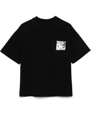 YES T-shirt con logo gommato