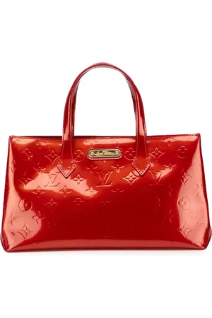 LOUIS VUITTON Borsa a mano Wilshire PM in pelle Vernis con monogramma 2000-2024