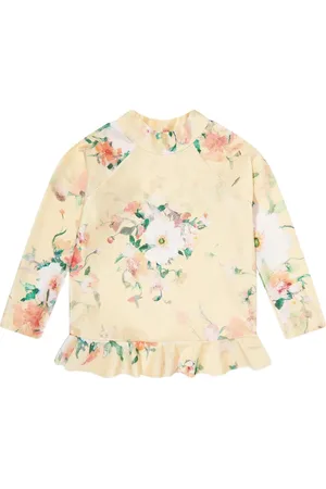 ZIMMERMANN Top a fiori con peplum