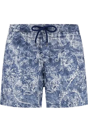Boggi Milano Costume da bagno con stampa paisley