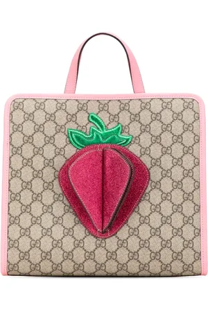 Gucci Borsa a mano Kids Strawberry in tessuto GG Supreme 2000-2015
