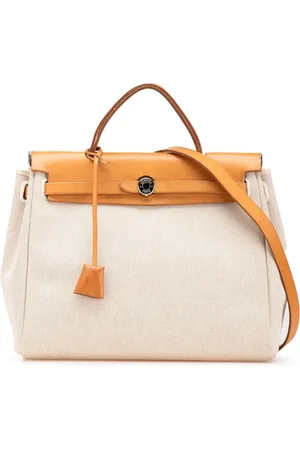 Hermès Borsa a tracolla Herbag PM in tela Toile 2003