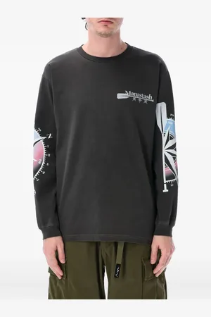 Manastash T-shirt a maniche lunghe con stampa