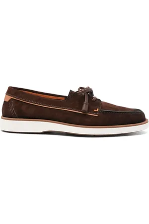 santoni Scarpe in pelle scamosciata