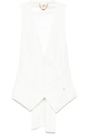 Elisabetta Franchi Gilet con dettaglio cut-out