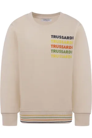 Trussardi Felpa con stampa logo