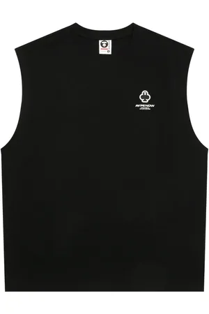 A Bathing Ape Top con stampa logo