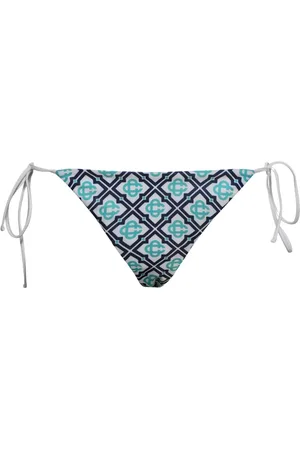 Casablanca Slip bikini con monogramma