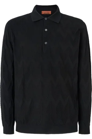 Missoni Polo con motivo a zigzag
