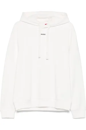 HUGO BOSS Felpa con logo gommato