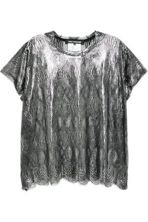JUNYA WATANABE T-shirt metallizzata
