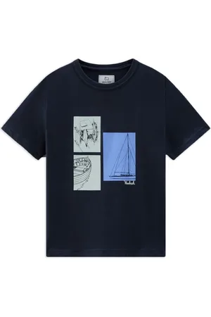 Woolrich T-shirt con stampa grafica