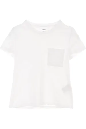 Hermès T-shirt con dettaglio a mosaico anni 2010