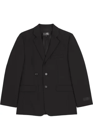 Maison Margiela Blazer monopetto con revers a lancia
