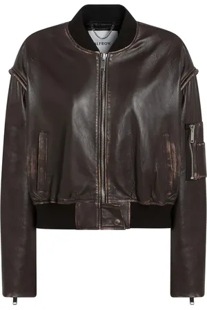Halfboy Bomber in pelle