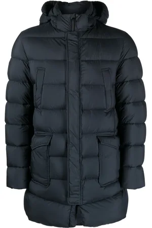 HERNO Cappotto trapuntato con cappuccio