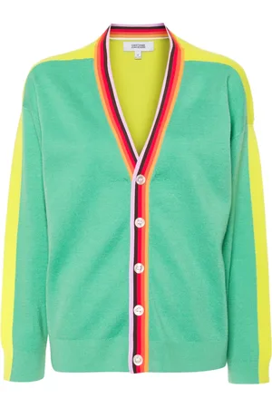 Christopher John Rogers Cardigan con design color-block