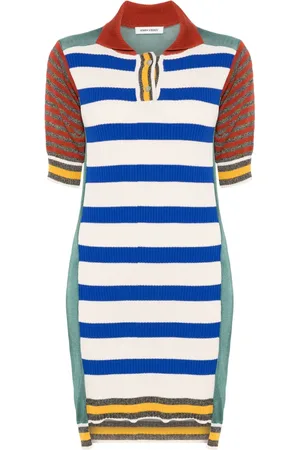 HENRIK VIBSKOV Abito stile polo con design color-block