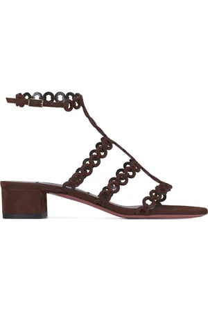 Aquazzura Sandali Infinity Chain 35mm