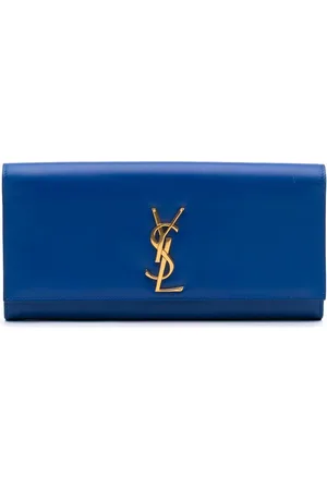 Saint Laurent Clutch Kate in pelle di vitello con monogramma 2013