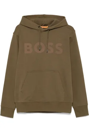 HUGO BOSS Felpa con cappuccio e logo