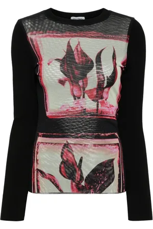Jean Paul Gaultier Maglione a fiori