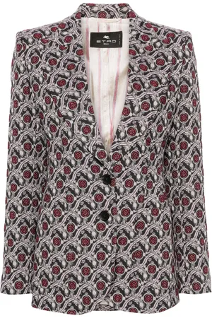Etro Blazer con motivo jacquard