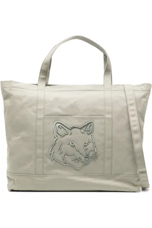 Maison Kitsuné Borsa tote Fox Head grande