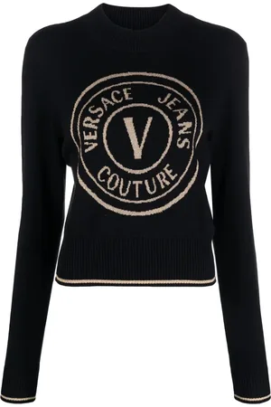 VERSACE Maglione con intarsio