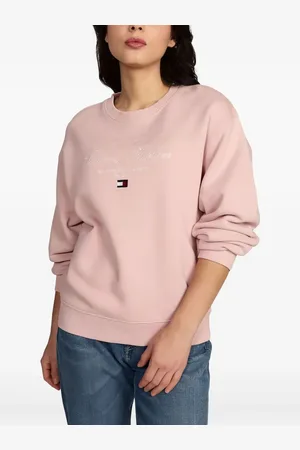 Tommy Hilfiger Felpa con logo ricamato
