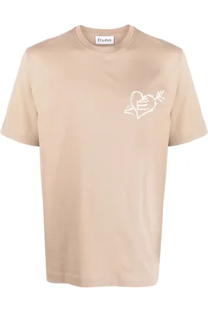 Etudes T-shirt Wonder con ricamo graffiti