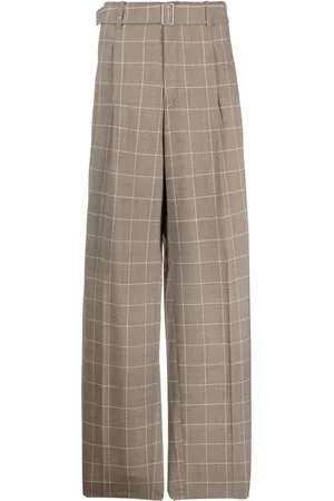 Etudes Pantaloni dritti con stampa