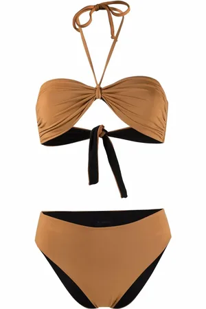 FISICO Bikini a fascia reversibile