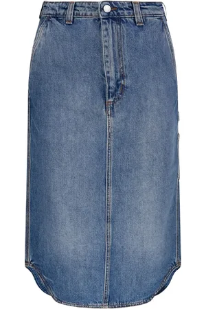 haikure Gonna in denim