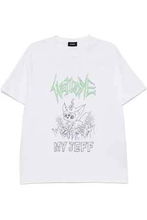 We11 Done T-shirt My Jeff con stampa