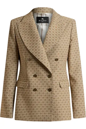 Etro Blazer con effetto jacquard