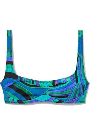 Puccini Top bikini con stampa