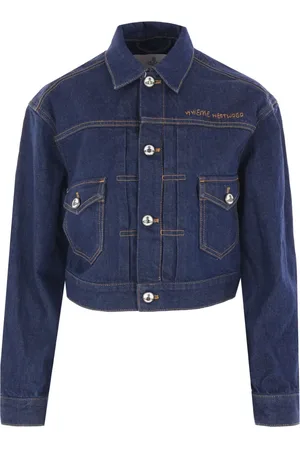 Vivienne Westwood Giacca Marlene denim crop