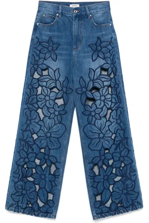Sandro Jeans con ricamo a fiori