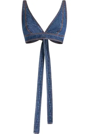 Etro Bralette denim