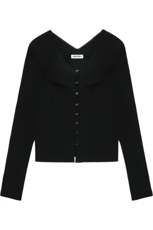 Low Classic Cardigan in lana