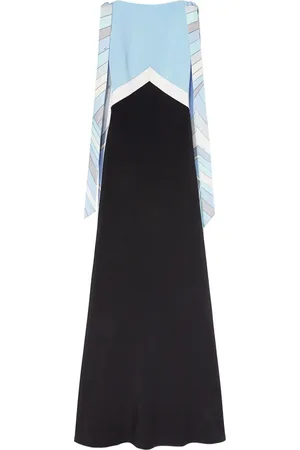 Puccini Abito lungo con design color-block