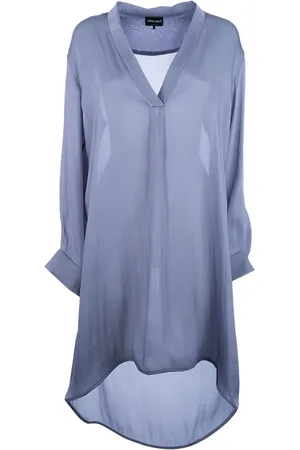 Giorgio Armani Blusa semi trasparente