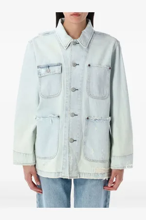 Ralph Lauren Giacca denim con effetto schiarito