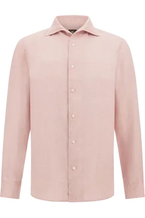 Boggi Milano Camicia taglio regular in lino