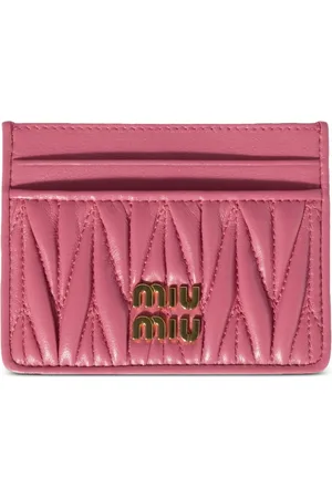 Miu Miu Portacarte matelassé